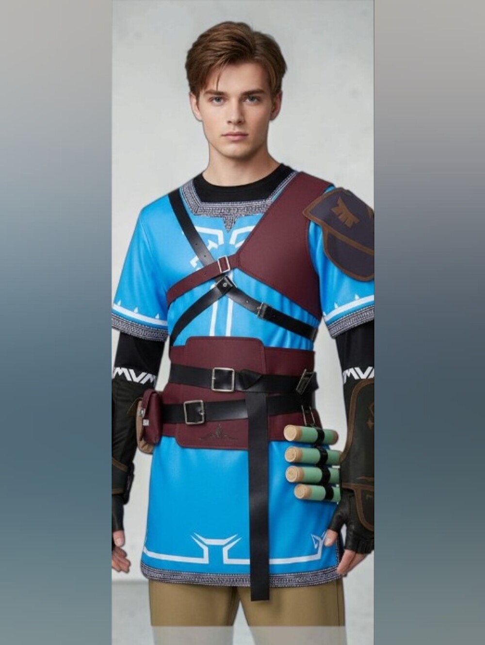 Inspired by The Legend Zelda Link style Cosplay/Adults/Kids, New